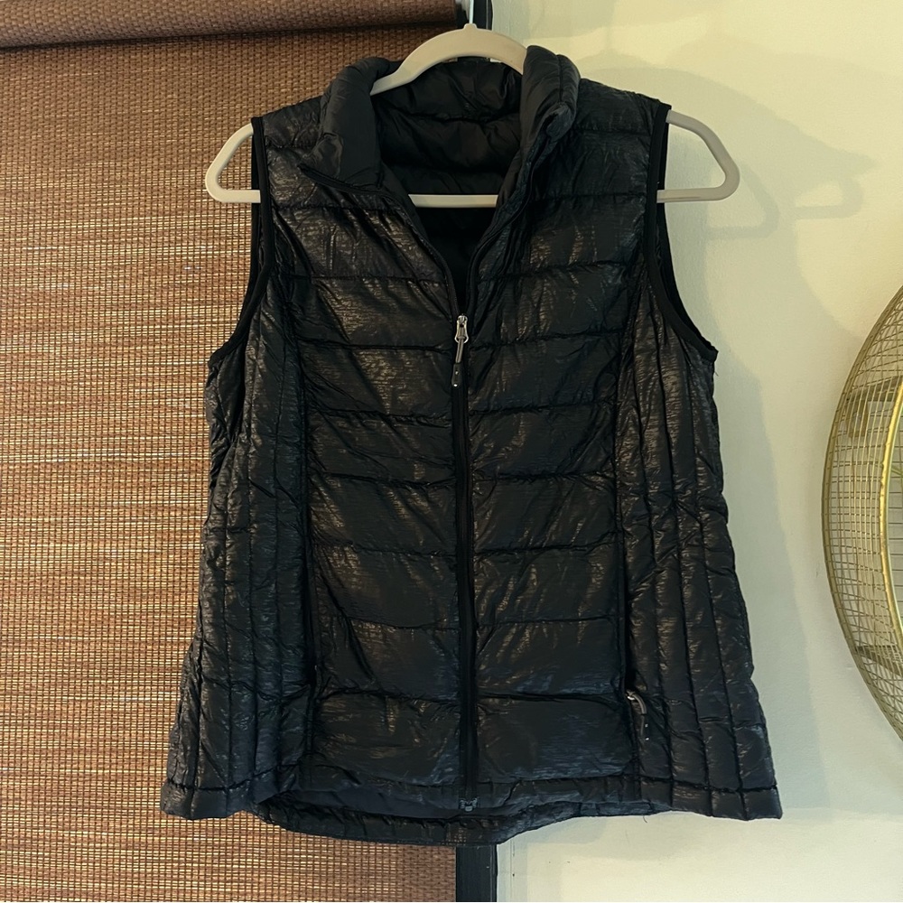 32 degrees black puffer vest
